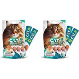 Prime Eurogold Cat Sıvı Kedi Ödülü Somon-Kızılcık 5X15 gr 2li Paket - 0,01 gr