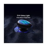 Prime Eva Galaksi Projeksiyon Gece Lambası 4 Farklı Gökyüzü Modu Bluetooth Hoparlör - 01-Siyah
