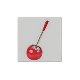 Prime Fame Kitchen Porselen Hazneli Klozet Fırçası - Kırmızı - Option-1