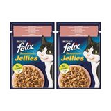 Prime Felix Sensation Somon & Karidesli Kedi Yaş Mama 85 gr 2li Paket - 0,01 gr