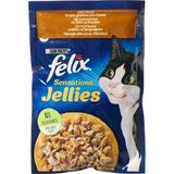 Prime Felix Sensation Tavuk & Havuçlu Kedi Yaş Mama (26 x 85 Gr) - 0,01 gr