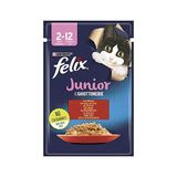 Prime Felix Yaş Kedi Maması, Sığır Etli, Yavru Kedi, 85 G - 0,01 gr