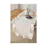 Prime | Fırfırlı Runner 40 x 110 cm (Bej) - Option-1 - 0 - Siyah