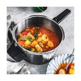 Prime Fissler Vitaquick Glossy Düdüklü Tencere 6+3,5 Litre - 51R-Turuncu - 1 L