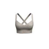 Prime FIT - Bej Çapraz Askılı Destekli Seamless Bra Sporcu Sütyeni (Bej, S)