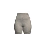 Prime FIT - Bej Yüksek Bel Seamless Push-Up Toparlayıcı Şort Tayt (Bej, S)