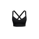 Prime FIT - Siyah Çapraz Askılı Destekli Seamless Bra Sporcu Sütyeni (Siyah, L)