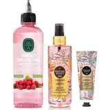 Prime Frambuazlı Sirke & Saç Toniği 500 Ml, El Kremi ve Vücut Spreyi