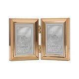 Prime Frames Klasik Boncuk Resim Çerçevesi, 2,5x3,5 Çift, Altın, 2 Adet - -- - Option-1