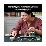 Prime Fransız Kafe 10362 - Yetişkin Kadın ve Erkekler Için Süslü Koltuklar ve Asılı Saksılar Içeren Koleksiyonluk Dekoratif Model Yapım Seti, Ev Veya Ofis Dekoru Kendin Yap (1101 Parça) - 0 - Siyah