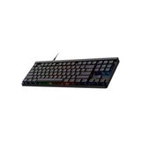 Prime G G515 Tkl Kablolu Düşük Profilli Oyun Klavyesi, Tamamen Özelleştirilebilir Rgb, Çift Katmanlı Pbt Tuş Kapakları, Ingilizce Tuş Dizilimi, Siyah - Option-1 - 001-Renkli