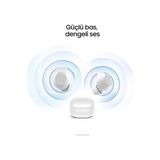 Prime Galaxy Buds Core Bluetooth Kulaklık, Aktif Gürültü Engelleme, Wingtip ile Güvenli Uyum, Kolay Eşleştirme, Otomatik Geçiş, Dokunmatik Kontrol, Beyaz (Türkiye Garantili) - -- - Option-1