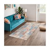 Prime Genesis Kadife Kaymaz Pamuk Tabanlı Yıkanabilir Antibakteriyel Salon Halısı 160X230 - 374-Yeşil