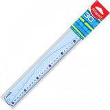 Prime Geometrik Cetvel, 30 cm - 0,6 x 19 x 29 cm - 001-Renkli