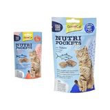 Prime Gimcat Kedi Ödül Tableti Np Fish With Salmon 60GR ve Gimcat Kedi Ödül Tableti Np Ton Balıklı, 60 G - 0,35 lt