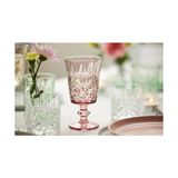 Prime Glas Sorrento Şarap Kadehi 4 Adet 29 cl Pembe - 0,05 gr