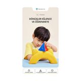 Prime Go Pyraminx Küp Hız Piramit Çıkartmasız Zeka Küp Türkiye Resmi Satıcısı (Gan Üretimidir)