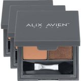 Prime Göz Farı Duo Eyeshadow 205 Warm Nude & Peanut 3 G (3 Paketi) - Option-1
