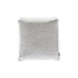 Prime Gray Dokulu Düz Dekoratif Kırlent Kılıfı 45X45 cm - Gri - 0 - Siyah - Option-1