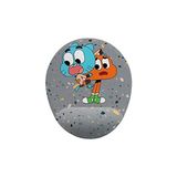 Prime Gumball ve Darwin Bilek Destekli Mouse Pad - Option-1 - 0002 - Beyaz