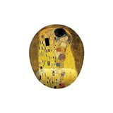 Prime Gustav Klimt Kiss Bilek Destekli Mouse Pad - Option-1 - 0002 - Beyaz
