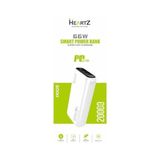 Prime H005 20000 Mh Pd 27W ve USB 66W Fast Hızlı Şarj Dünya Standartlarına Uygun Polymer Batarya Birebir Amper LCD Göstergeli Powerbank - Option-1