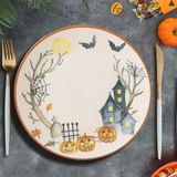 Prime Halloween Servis Tabağı 26 cm 22289 - Option-1 - 51R-Turuncu
