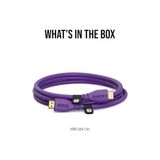Prime Hdmı-1.5 Premium Yüksek Hızlı HDMI Kablosu Ethernetli (1,5m/5ft, Mor) - Option-1 - Ahşap