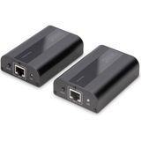 Prime HDMI Extender - Ultra Hd, 4k, 60Hz - Set (Verici/alıcı) - 60 M'ye Kadar Menzil - Patch Kablosu (Cat 6, Cat 6A, Cat 7) - Siyah