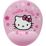 Prime Hello Desenli Bilek Destekli Mouse Pad - Option-1 - 0002 - Beyaz