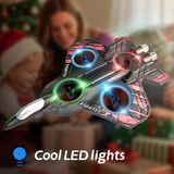 Prime Home PrimeHome Uzaktan Kumandalı Akrobatik Fighter Drone Rc Uçak - 2.4 Ghz - Çok Renkli
