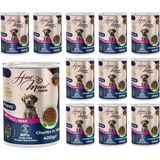 Prime How Meow Yavru Köpek Biftekli ve Jöleli Konserve Mama 400 gr x 12 Adet - Option-1