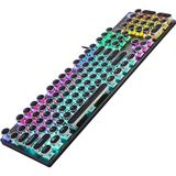 Prime Hp GK400Y Rgb Gaming Oyuncu Klavyesi Brown Kahverengi Switch Tam Boy Ingilizce Q