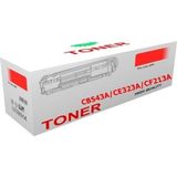 Prime Hp Uyumlu CB543A/CE323A/CF213A Çipli Kırmızı Muadil Toner - Option-1 - 0 - Siyah