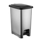 Prime Iç Kovalı Slim Pedallı Modern Çöp Kovası, (25 Litre) - 000-Siyah - Option-1