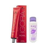 Prime Igora Igora Saç Boyası 4-0 Kahve 60 ml + Mini Oksidan 20 Volüm