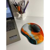 Prime Illustrasyon Çizim Bilek Destekli Mouse Pad (2134) - Option-1 - 0002 - Beyaz