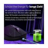 Prime Inca-Inca IWM-551 Rechargeable 4 LED Illuminated Silent Mouse (Sessiz) Micro USB Kablo Usb+ Type C Desteği Çift Alıcı 2.4ghz Kablosuz Fare Dpı 800 1200 1600 400MAH