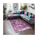 Prime Irya Kadife Kaymaz Pamuk Tabanlı Yıkanabilir Antibakteriyel Salon Halısı 160X230 - 374-Yeşil