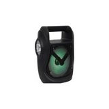 Prime Işıklı 4" Taşınabilir 5W Bluetooth Hoparlör El Fenerli Fm Radyo Usb/tf/aux Destekli - 01-Siyah