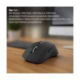 Prime IWM-397T Kablosuz Mouse | 7d Sessiz Tuş 500MAH Şarjlı LED Gösterge Paneli 3200 Dpı