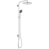 Prime Joy 260 Yön Değiştiricili Duş Sistemi | Duvar Dışı Bağlantı | 3 Akışlı Tepe Duşu / 3 Akışlı El Duşu / 1750MM & 800MM Duş Hortumu | Su Tasarruflu | Duş Başlığı | Krom | 27357002