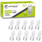 Prime Joyecar W5W T10 Ecco Series Sarı Otomobil Ampulü, 12V 5W,%60 Daha Fazla Işık, 10 Adet - 0,5 gr