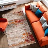 Prime Kadife Kaymaz Pamuk Tabanlı Yıkanabilir Antibakteriyel Salon Halısı 140X200 - 374-Yeşil