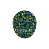 Prime Kaktüs ve Orman Desenli Bilek Destekli Mouse Pad - Option-1 - 0002 - Beyaz