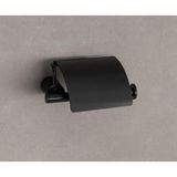 Prime Kapaklı Tuvalet Kağıtlığı Siyah Renk 79X112X158 mm - 000-Siyah