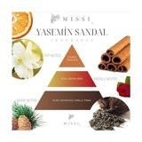 Prime Kapaklı Yasemin Sandal Kokulu Vegan Mum (140 Gr)