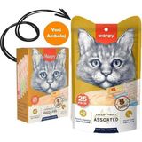 Prime Karışık Sıvı Kedi Ödülü 25X14 gr - Option-1
