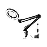 Prime Katlanabilir Ayarlanabilir LED Işıklı Masaüstü Büyüteç - Option-1