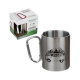 Prime Katlanır Saplı Çelik Kupa 180 ml - Option-1 - 0 - Siyah